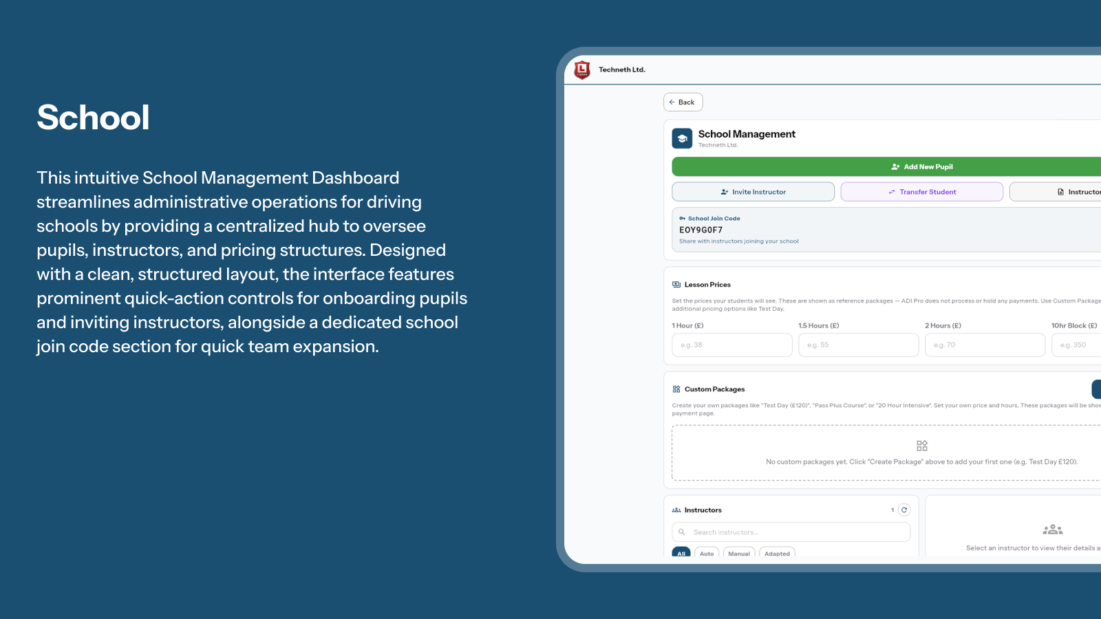 techneth adi-pro-a-driving-instructor-app
