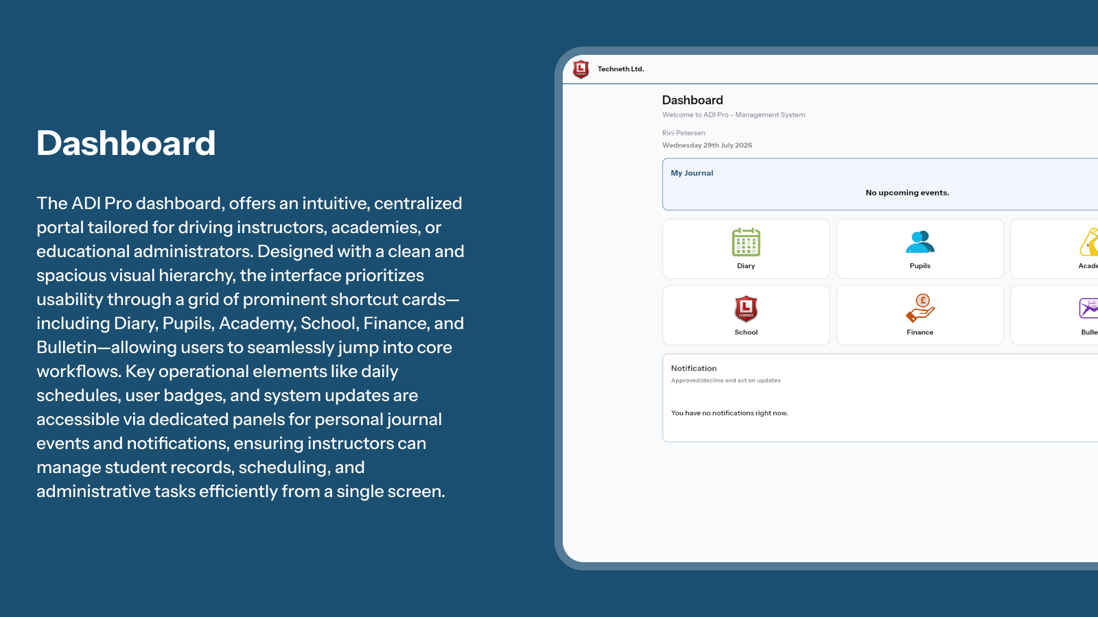 techneth adi-pro-a-driving-instructor-app