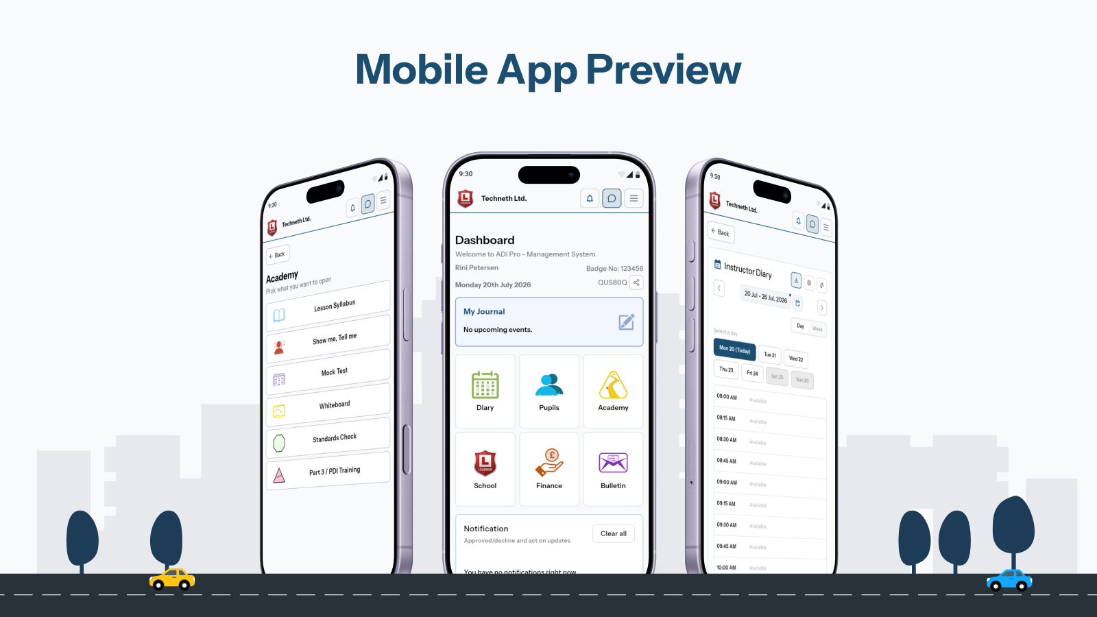 techneth adi-pro-a-driving-instructor-app