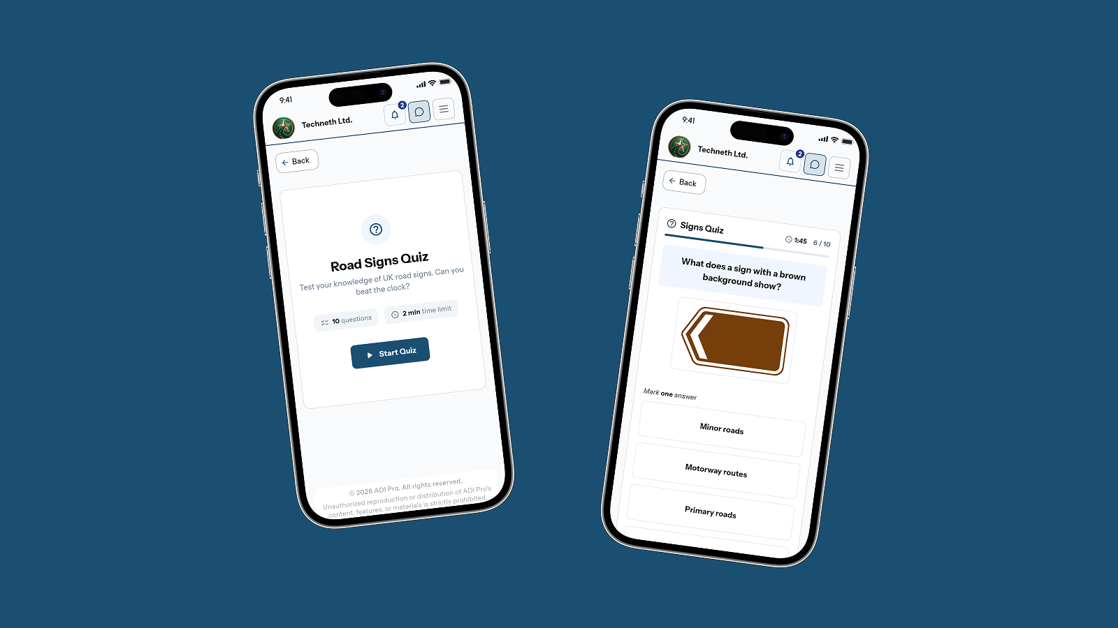 techneth adi-pro-a-driving-instructor-app