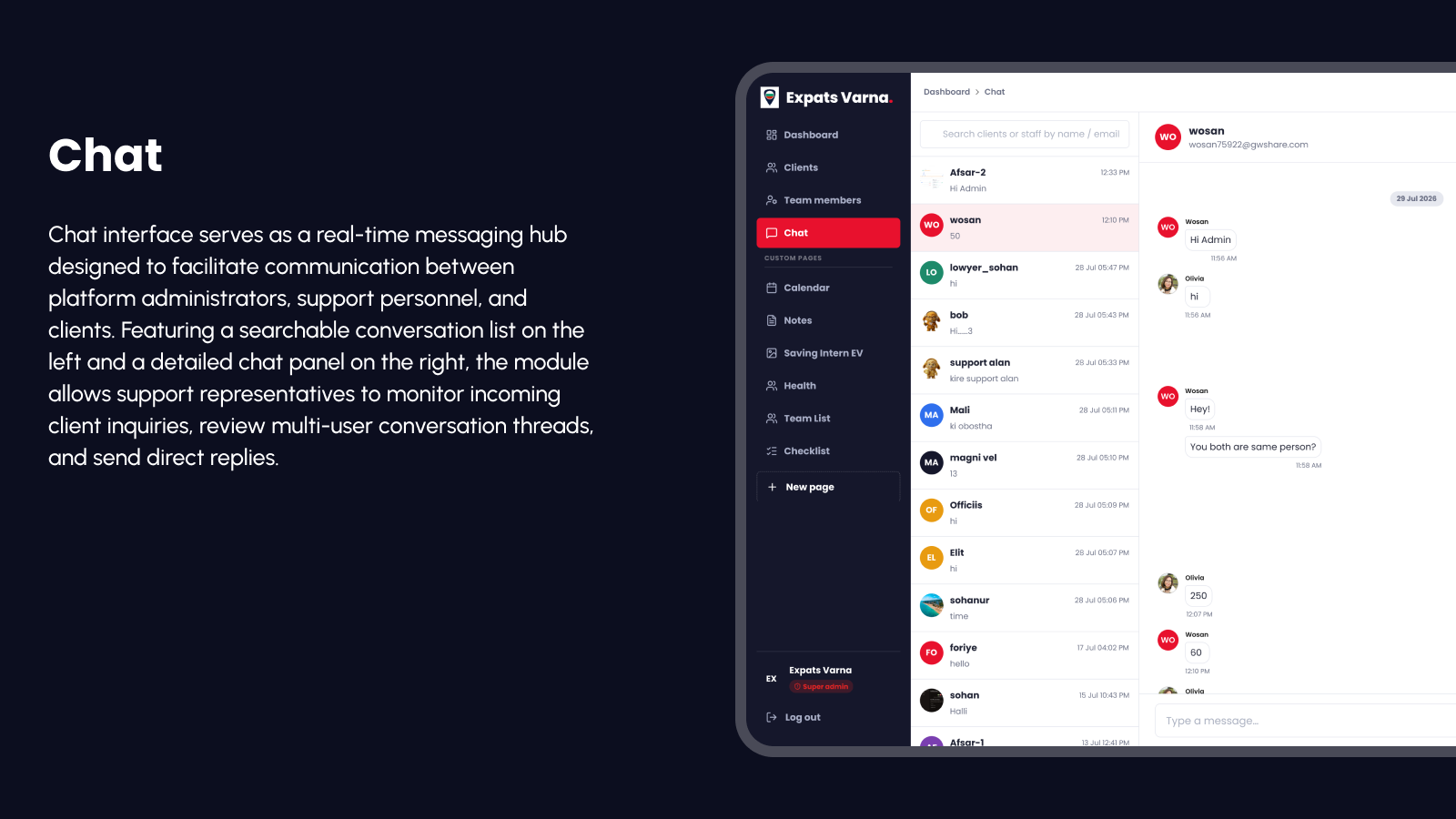 techneth expats-varna-dashboard