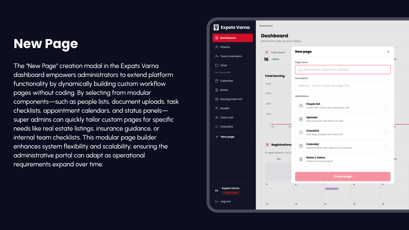 techneth expats-varna-dashboard