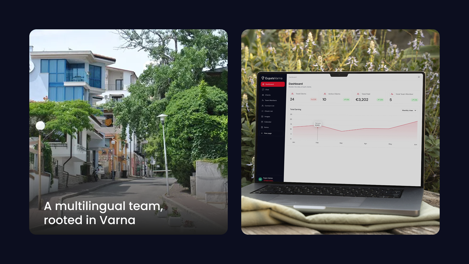 techneth expats-varna-dashboard